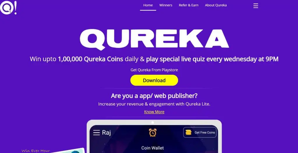qureka best paytm cash earning app